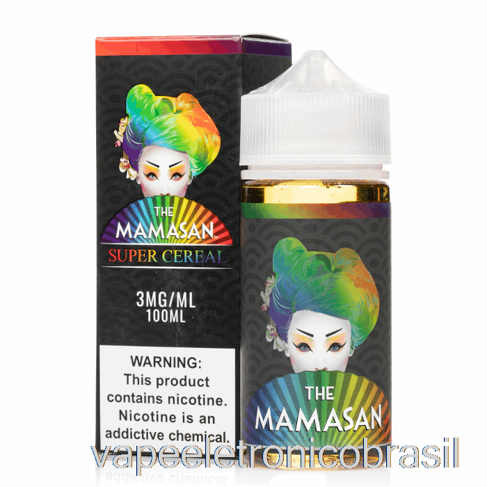 Vape Vaporesso Super Cereal - O E-líquido Mamasan - 100ml 3mg